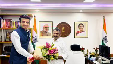Our President & CEO with Hon'ble Union Minister Dr. L. Murugan