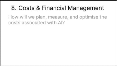 AI Costs & Financial Management