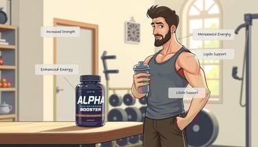 alpha testosterone booster review
