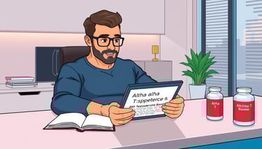 alpha testosterone booster review