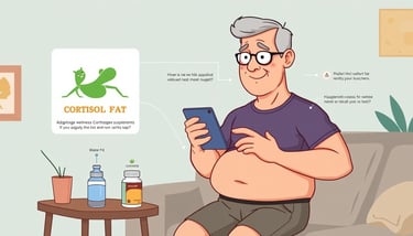 cortisol belly men