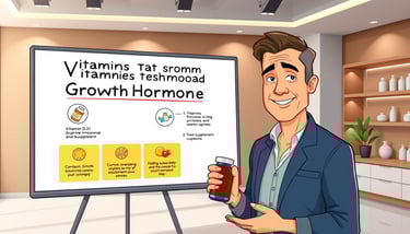 vitamins that increase growth hormone