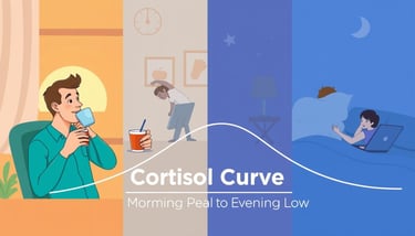 cortisol levels throughout the day