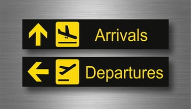 Arrival & Departure Illustration