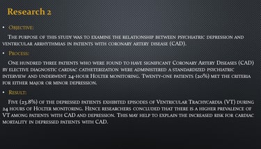 Research 2 on Emotions causing Diseases