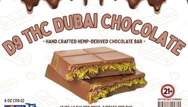 delta 9-thc dubai chocolate bar