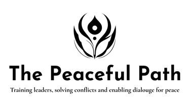 The Peaceful Path Logo_Made by and Copywrite by Julia Dencker