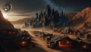 cité assiégée par l'armée Malazéenne dans le désert de Raraku