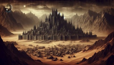 cité du désert de Raraku assiégée