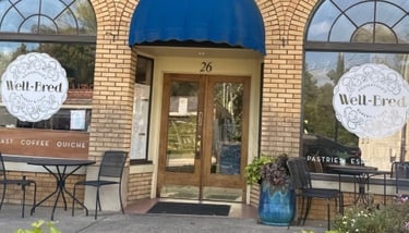 Well-Bred Bakery in Weaverville representing commercial locksmith service including lock upgrades and rekeying