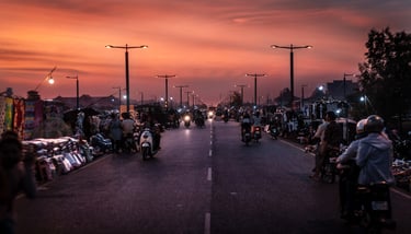Siem Reap market. Cambodia
