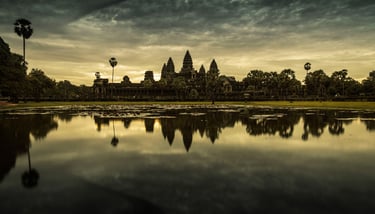 Angkor Wat temples. Cambodia