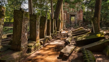 Koh Ker temples in Cambodia