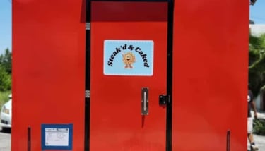 This is the entry into our mobile food trailer. Again, the logo will change. Stay tuned.