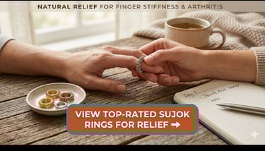 Best Sujok Therapy Rings for Finger Joint Pain and Arthritis