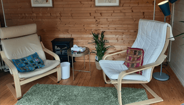 Picture of the inside of my therapy room