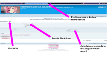 CumOnPrintedPics Administrator or Owner Forum Account