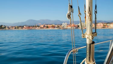 Au large de Cagnes sur Mer