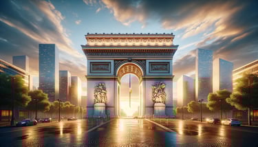 Arc de Triomphe à paris