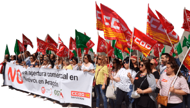 Segunda andada contra las aperturas comerciales en festivo