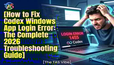 How to Fix Codex Windows App Login Error: The Complete 2026 Troubleshooting Guide