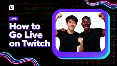 how to go live on twitch