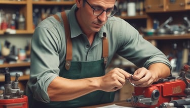 Ordinateur qui présente des graphiques financier.