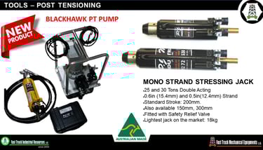 PJM AUSTRALIA POST TENSIONING MONO JACKS