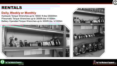 HYTORC TORQUE WRENCHES DUBAI, UAE | FAST TRACK INDUSTRIAL RESOURCES LLC, Dubai, UAE.
