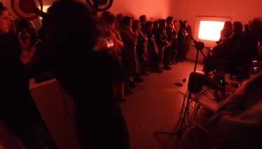 Film/Sound performance for 'Winter Papers in collaboration with Vicky Langan in Galway 2020