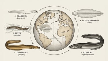 The Life Cycle of the European Eel, © 2026