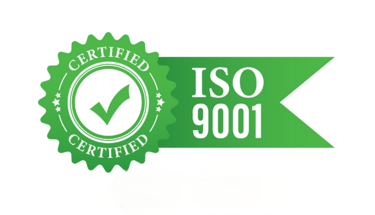 ISO 9001 certified quality management system logo for King Fly.