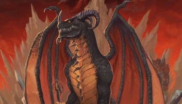 World of Warcraft DnD Fantasy Dragon Creature Commission