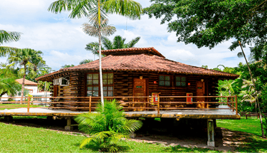 casa de eucalipto tratado - Imader