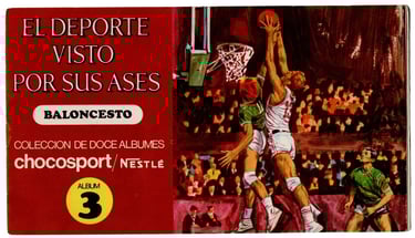 Mexican Olympics 1968 Nestle Sports Basketball