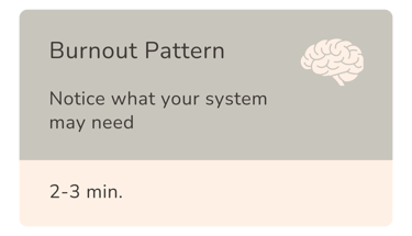 Burnout Pattern Tool