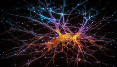 neurone coloré