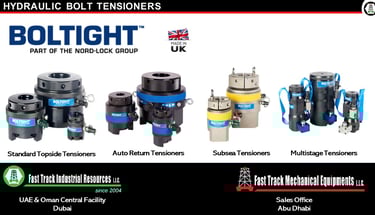 BOLTIGHT BOLT TENSIONER SUPPLIER IN DUBAI, UAE | WWW.FASTTRACKINDUSTRIAL.COM