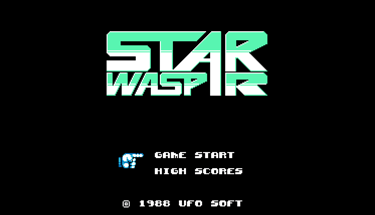 Star Waspir Title Screen