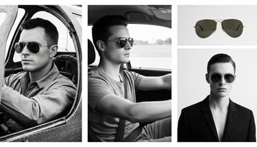 Historia lentes aviador desde pilotos militares 1930 hasta diseño moderno Weche Chile