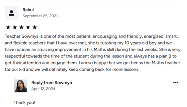 5th grader math review