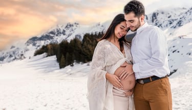 sesión de fotos para embarazadas en Bariloche