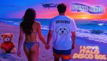 Canción PUENTE AÉREO Vrthtbox   Italo disco 80s