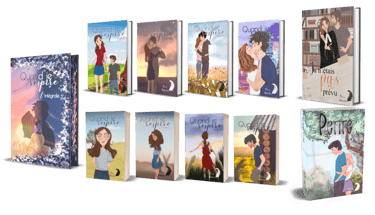 Tous les livres d'Elisa Alberte, disponibles à la commande directement auprès de l'auteure.