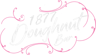 Logo weiss 1877 Doughnut Bar Swakopmund