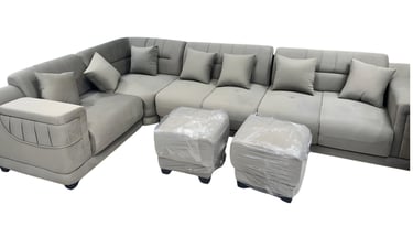 Modern sofa with premium comfort for home decor