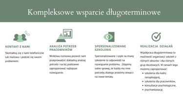 kompleksowe wsparcie zdrowia psychicznego pracowników
