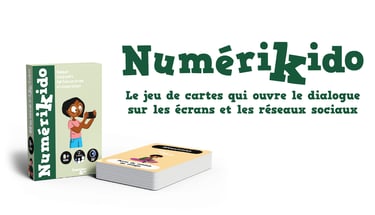 Jeu de cartes enfants ados sur le numérique