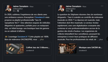 Solutions Digitales GemPost  générateur de post  pour les réseaux sociaux