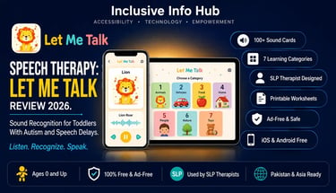 Speech Therapy: Let Me Talk Review 2026 — The Sound-Based Learning App Helping to find their voice